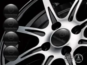 Mercedes Aufkleber auf Felgen Individuelle Epoxy-Ausgabe